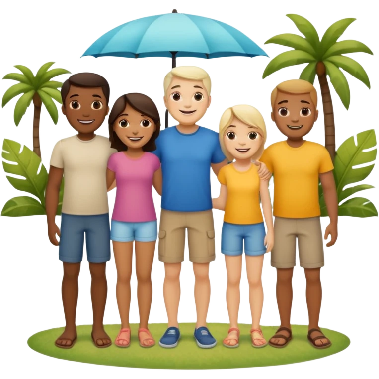  full body family emoji