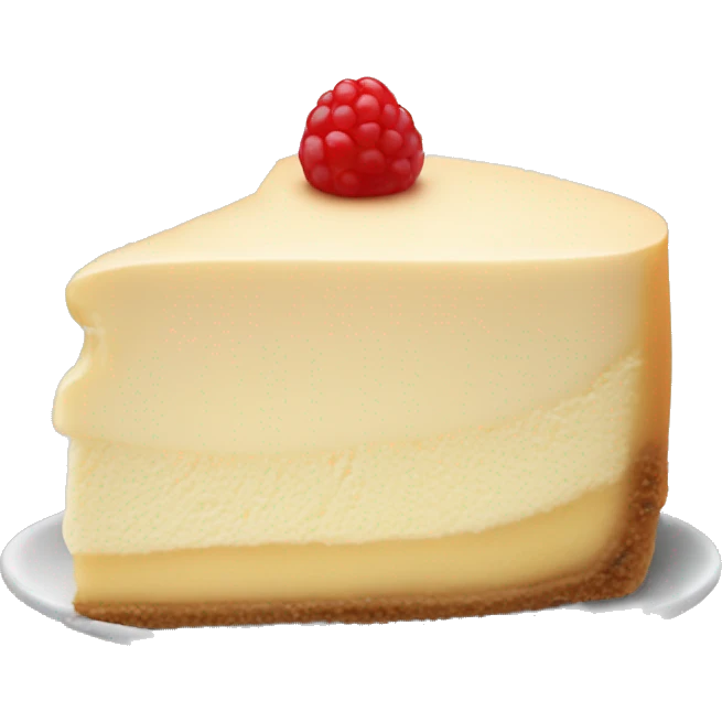 beige cheesecake emoji