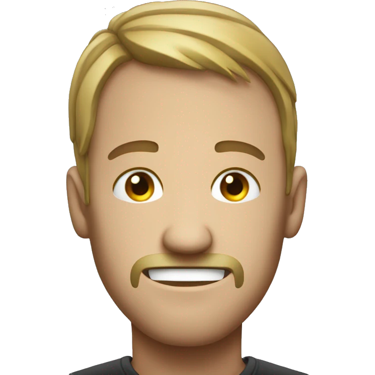 Standard emoji face of someone who just got pwned by a hacker emoji