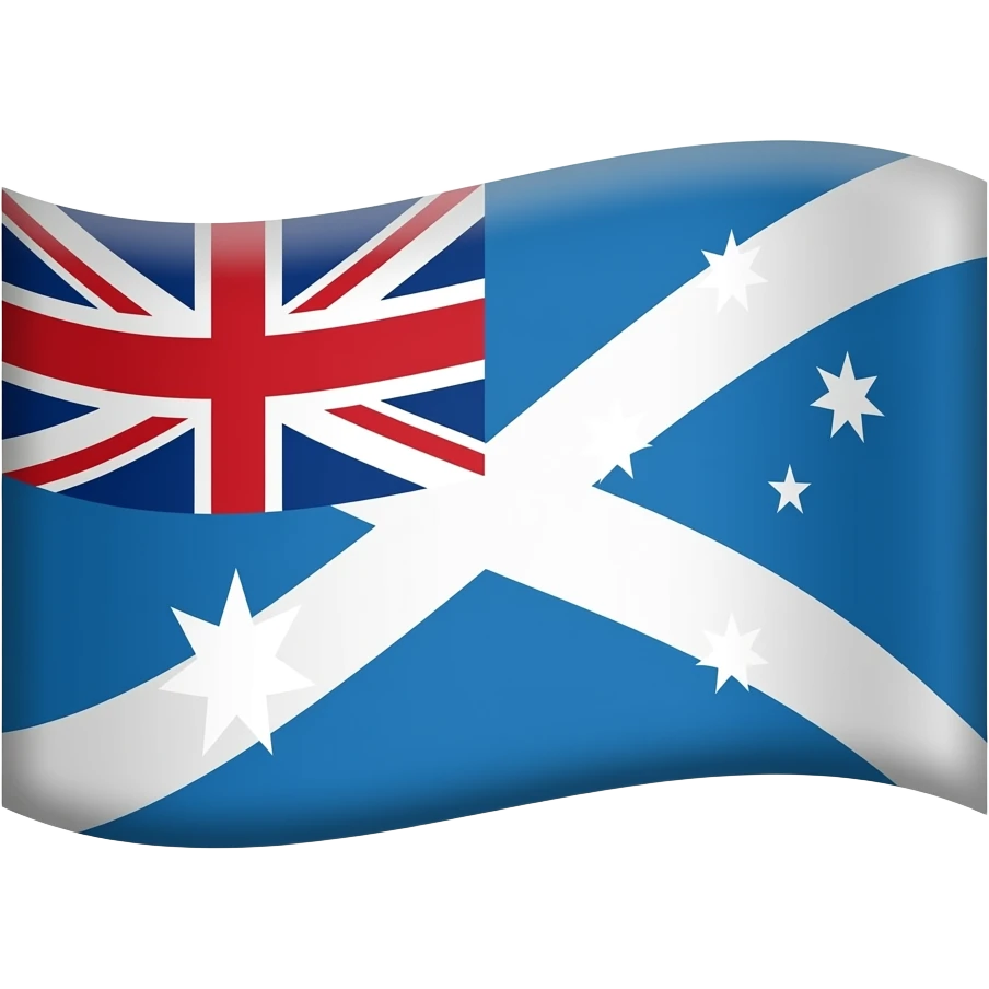 Australian Republic of Scotland Flag emoji