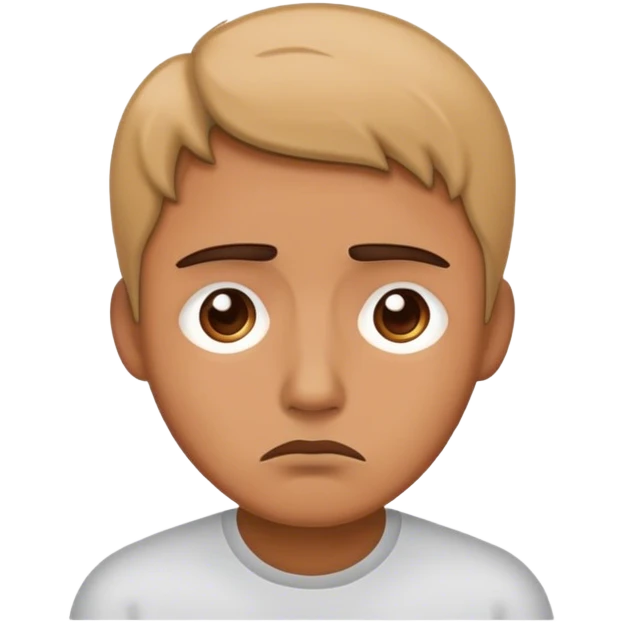 Me acting sad emoji
