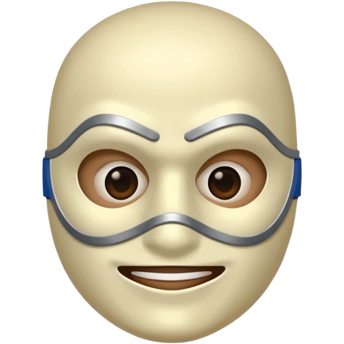 Flashman meme wearing mask emoji