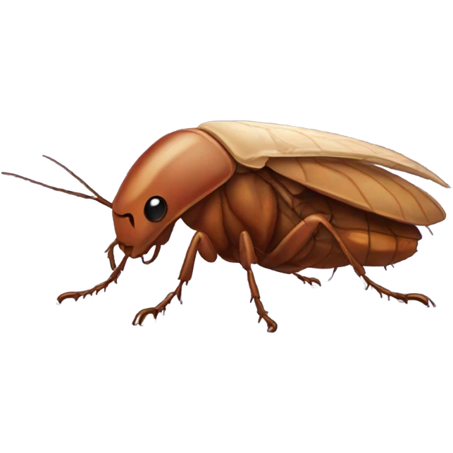 sad cockroach emoji