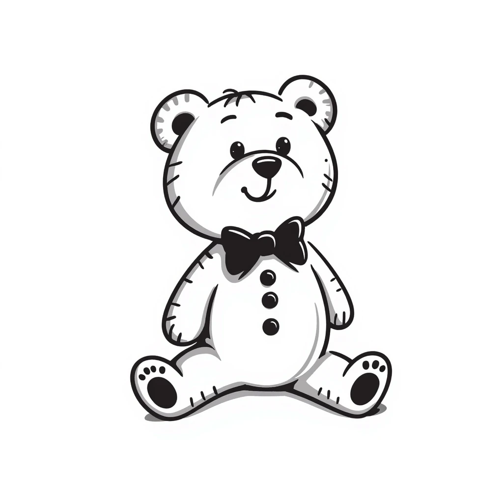 cute teddy bear emoji
