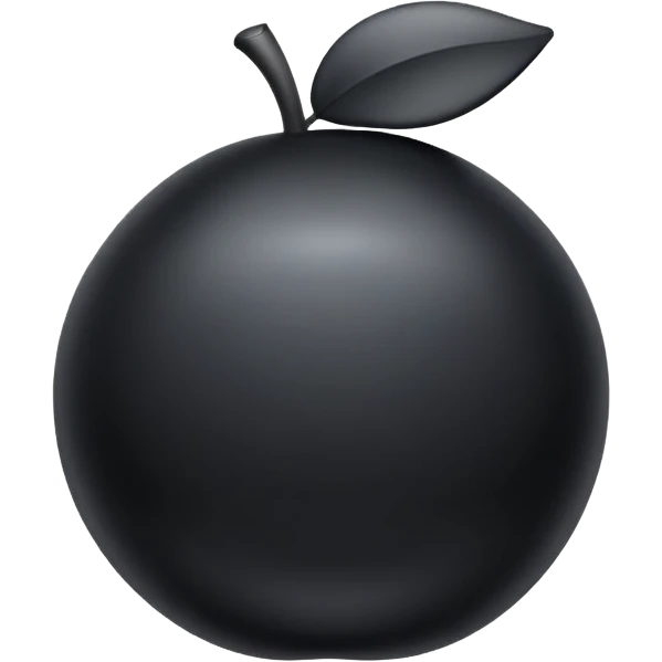 Black emoji