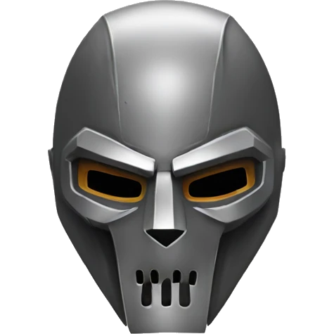 Mf doom mask emoji