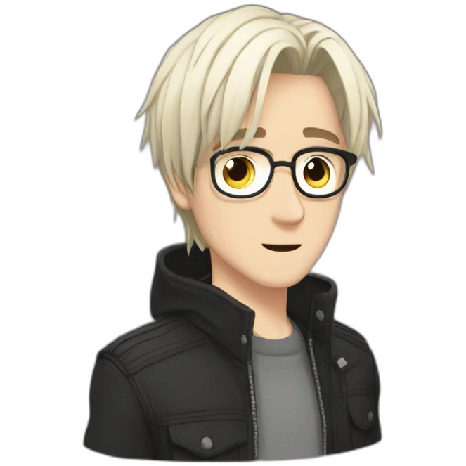 gerard depardieux anime style emoji