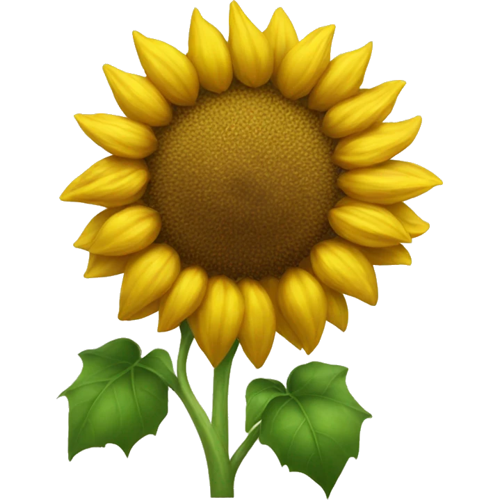 growing sunflower from seed emoji