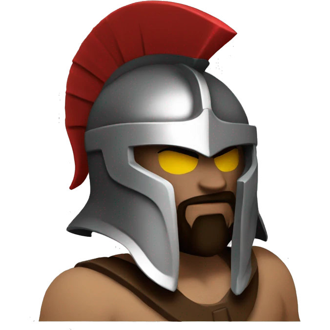 Spartan red emoji