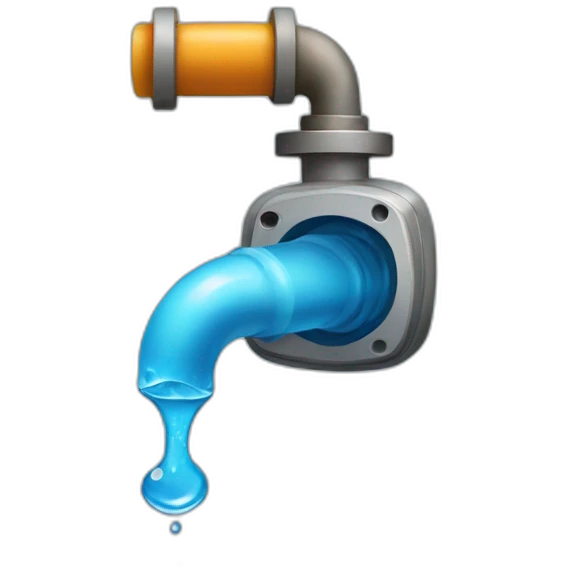 Pipes drip water leak emoji