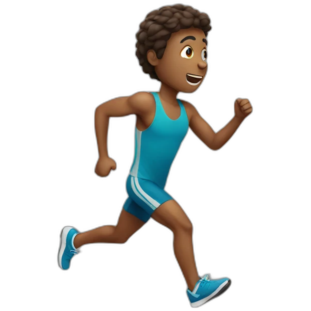 running emoji