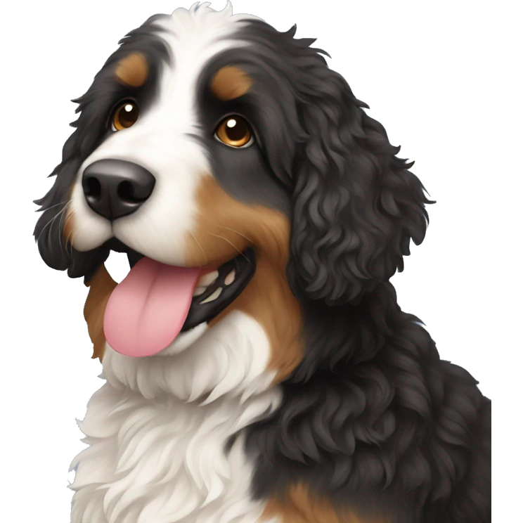 Bernedoodle emoji