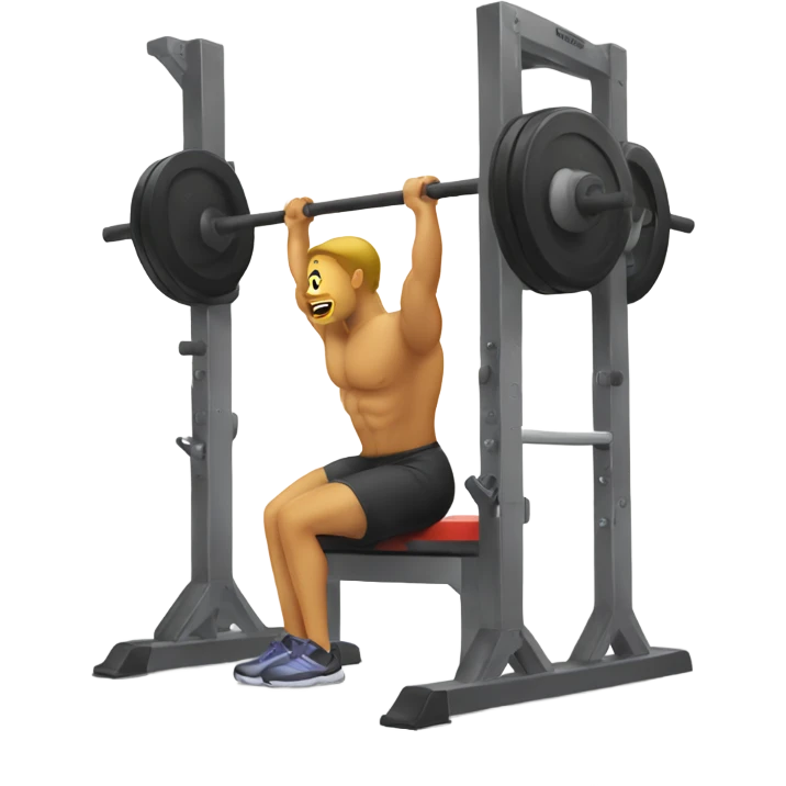 Workout squat rack emoji