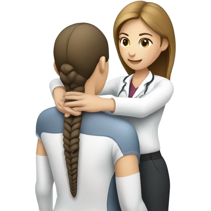 Female chiropractor  emoji