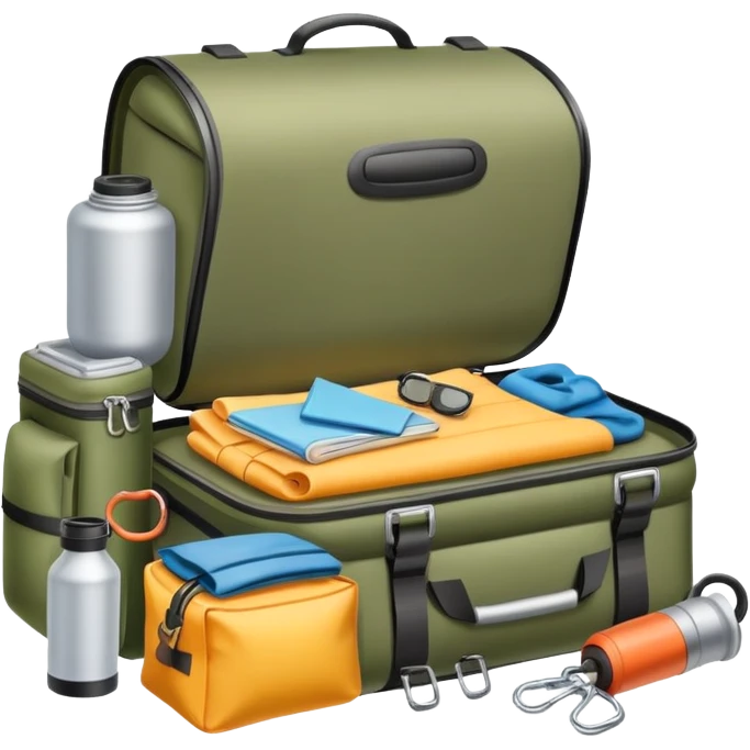 camping gear emoji