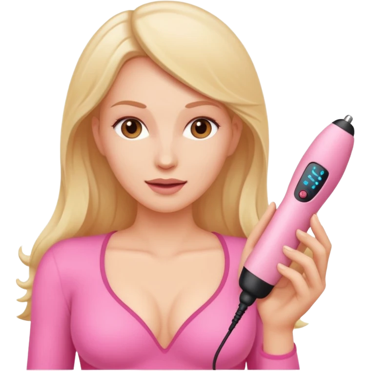 Nudes white woman with vibrator on her vagina emoji