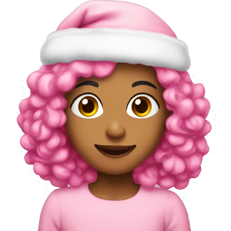 Pink Christmas  emoji