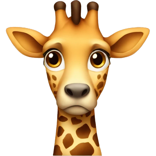Jirafe sad emoji