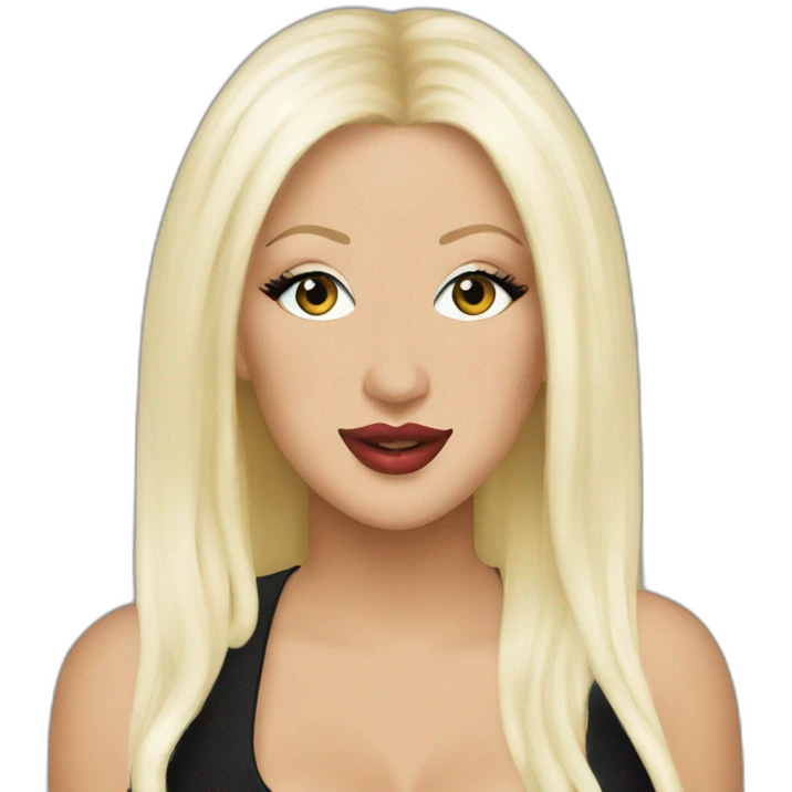 Christina Aguilera emoji