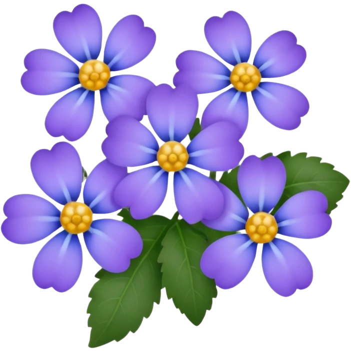 Armenian myosotis (it’s purple) emoji