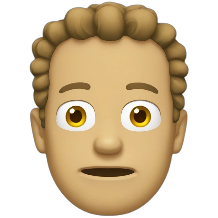 neutral bart emoji