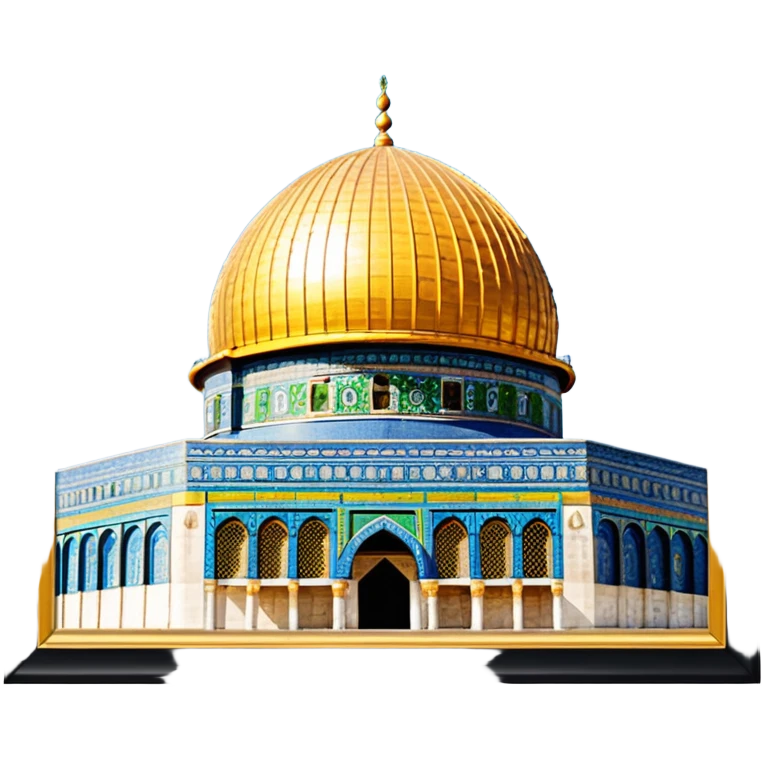 Dome of the rock, Palestine emoji