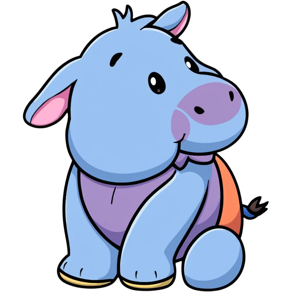 Eeyore from Winnie the Pooh emoji