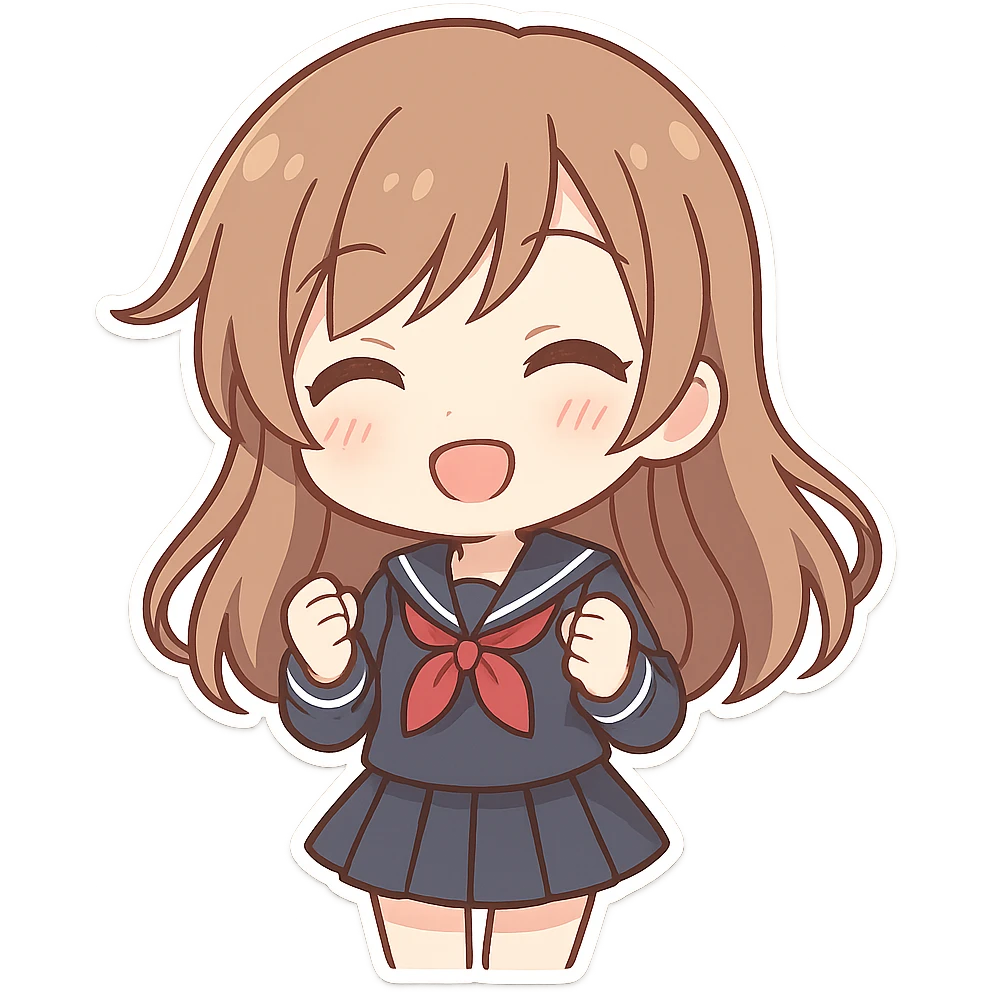 anime girl emoji
