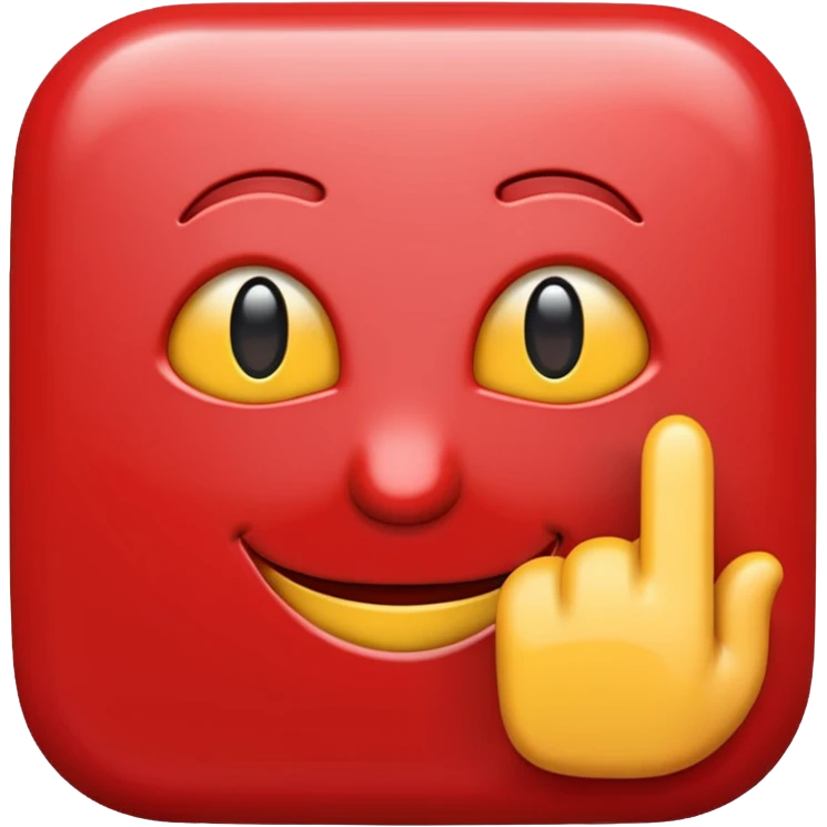 LIKE button for youtube emoji