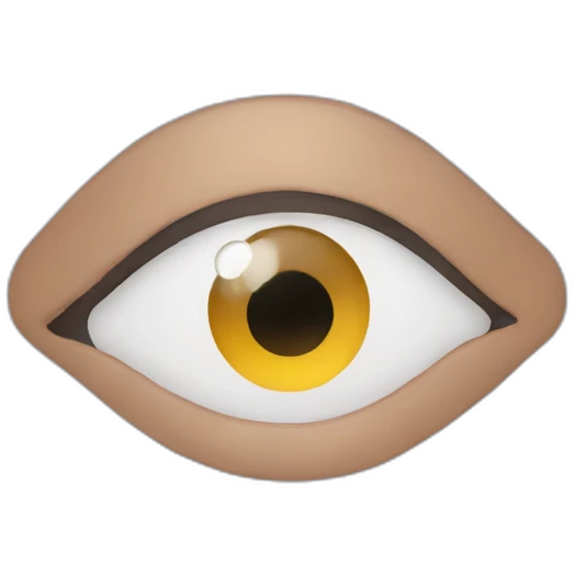 Eye shadow emoji