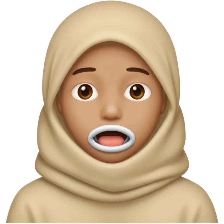 No pero tapada la boca  emoji