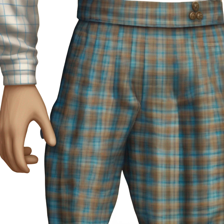 Vintage 80s men’s trouser emoji