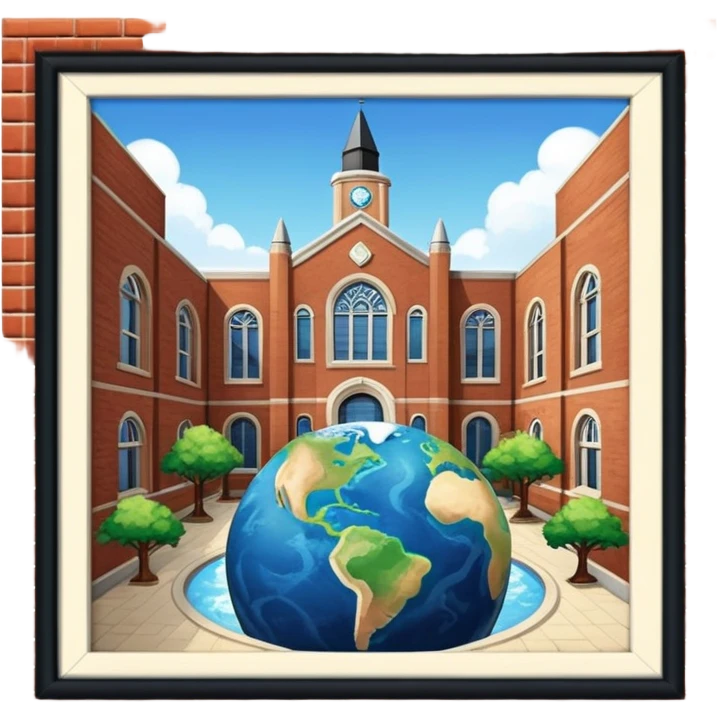 university on planet Earth emoji
