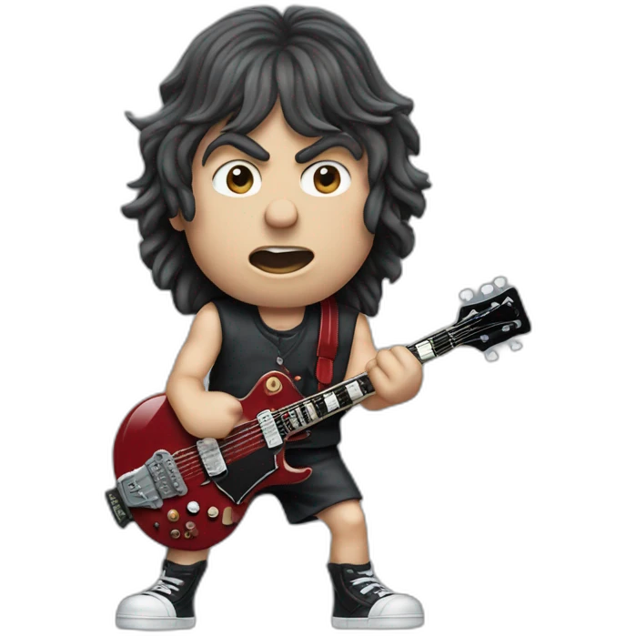 Acdc Angus Young emoji