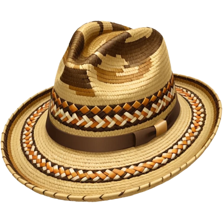 Sombrero vueltiao vallenato emoji