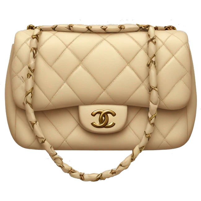 Chanel bag emoji