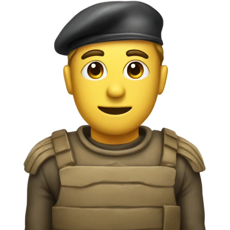 Butter soldier  emoji
