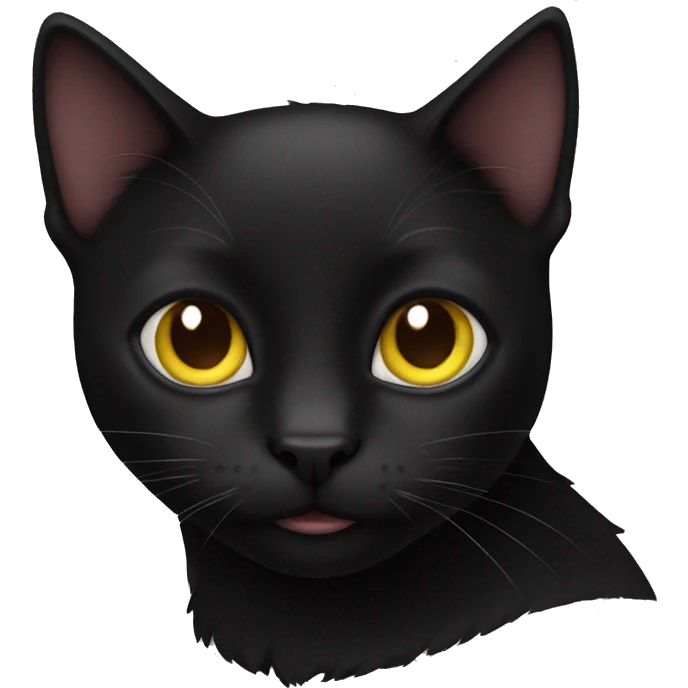 Black cat  emoji