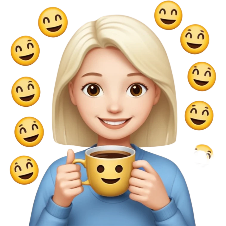 Emojis aesthetic para amantes del café emoji