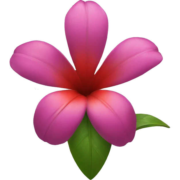Tropical flower emoji