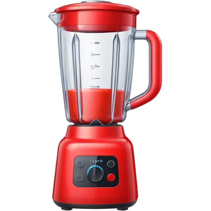 red blender emoji