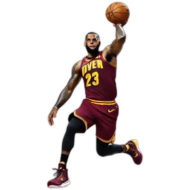 lebron james jumping emoji
