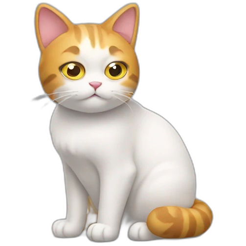 thinking cat emoji
