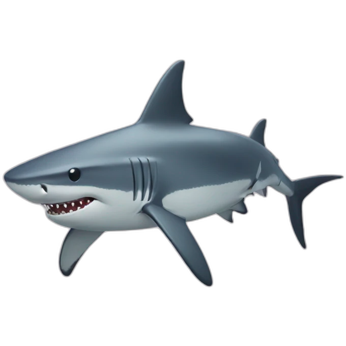 shark thinks emoji