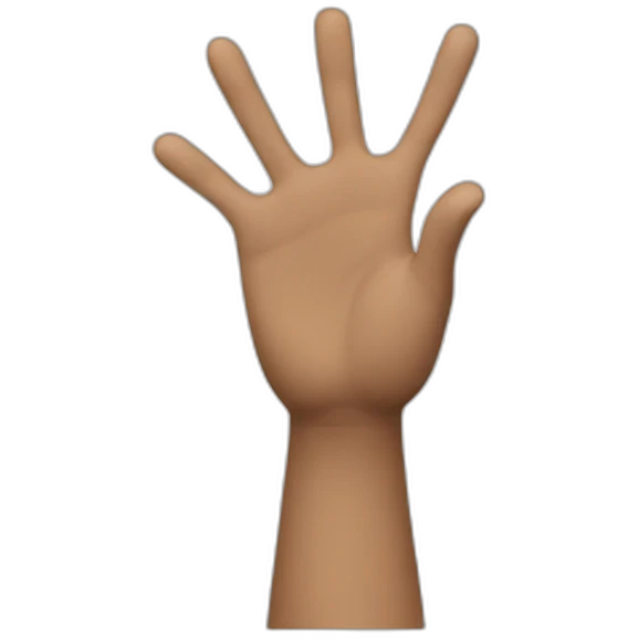 3 arms raised high emoji