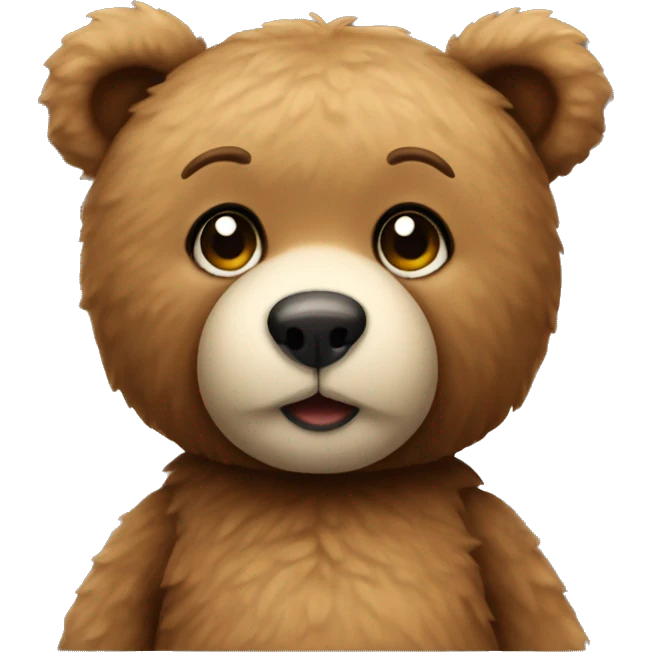 Teddy bear emoji