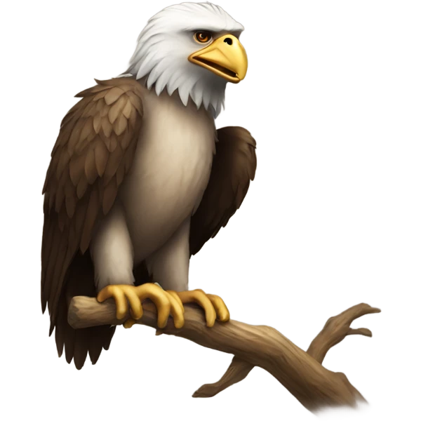 Monkey eagle emoji