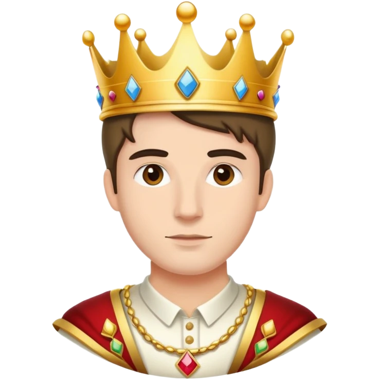 Trader with a crown emoji