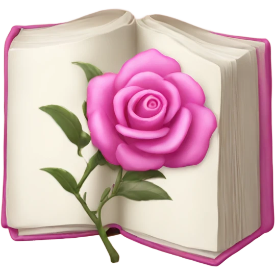 Libro rosa  emoji