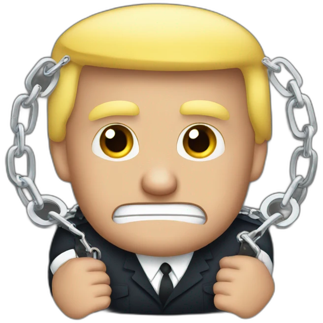 trump-in-handcuffs emoji